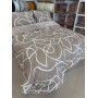 ETE HOMETEX ÇİFT KİŞİLİK LÜX WELSOFT YORGAN SETİ 195X215CM MİX BEJ 8696474232092